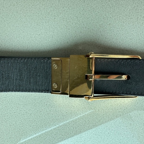LOUIS VUITTON Damier Infini Santur Boston 35MM Reversible Belt - Picture 5 of 11